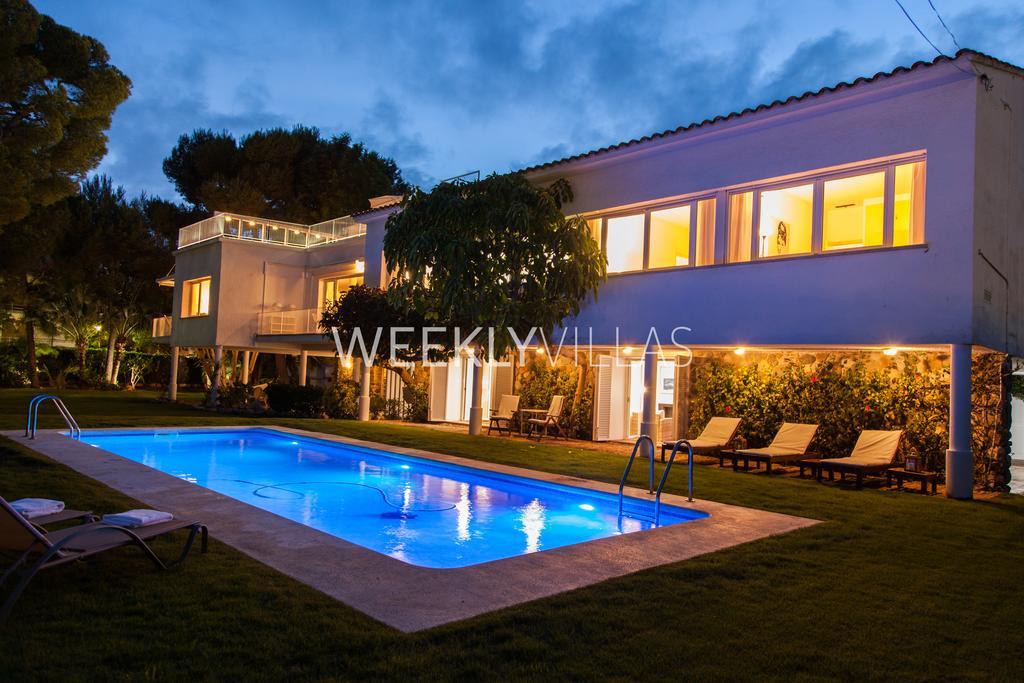 Villa Sitges Tupinetti Beach At 1 Min Walk Amaizing Garden And View Center Sitges 5 Minutes Walk Esterno foto