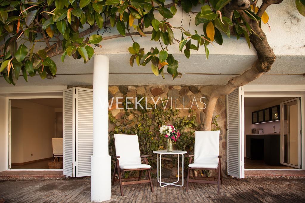 Villa Sitges Tupinetti Beach At 1 Min Walk Amaizing Garden And View Center Sitges 5 Minutes Walk Esterno foto