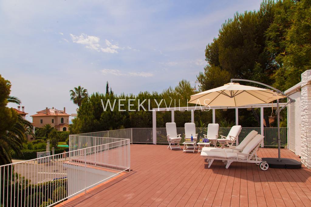 Villa Sitges Tupinetti Beach At 1 Min Walk Amaizing Garden And View Center Sitges 5 Minutes Walk Esterno foto