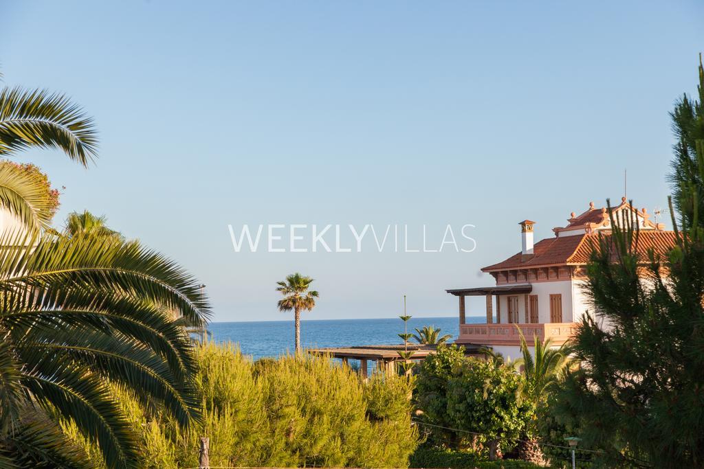 Villa Sitges Tupinetti Beach At 1 Min Walk Amaizing Garden And View Center Sitges 5 Minutes Walk Esterno foto