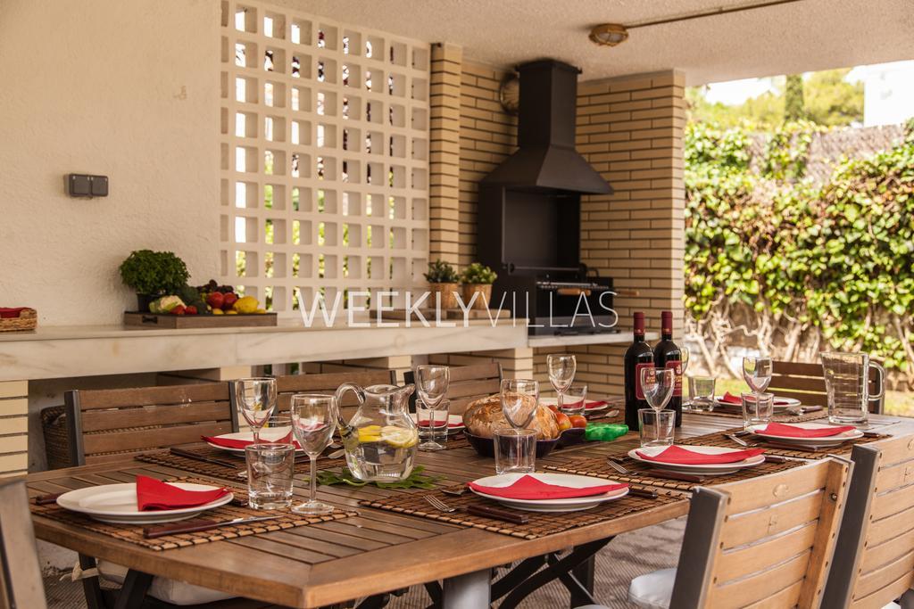 Villa Sitges Tupinetti Beach At 1 Min Walk Amaizing Garden And View Center Sitges 5 Minutes Walk Esterno foto
